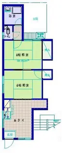 谷崎ビル【2階】の間取り