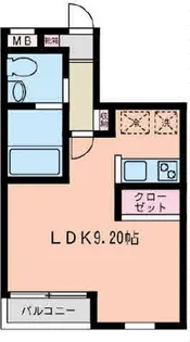 ラ・ヴィータ【3階】の間取り