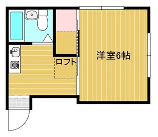 ドミール笹野【2階】の間取り