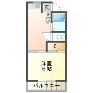 コーポイトウI【3階】の間取り