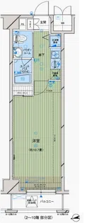 メインステージ大山【2階】の間取り