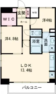 デュオフラッツ葛西【12階】の間取り