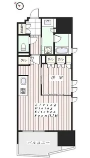 ライオンズ千代田三崎町【4階】の間取り