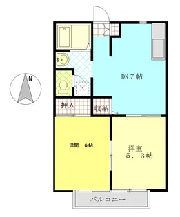 宮城県仙台市太白区柳生4【アパート】の間取り