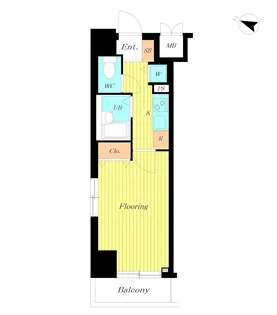メインステージ西麻布II【3階】の間取り