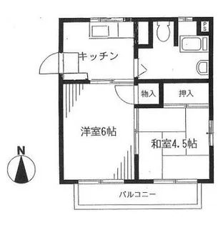 テラス唐沢【3階】の間取り
