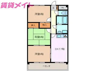 サンモール・T【2階】の間取り
