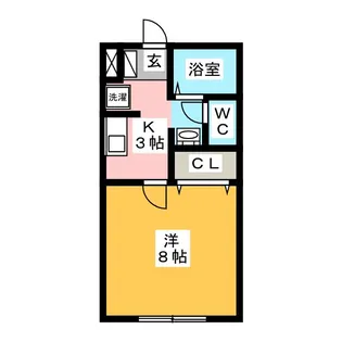 リヴェールSII【2階】の間取り