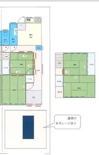 岡山県岡山市北区富町2【一戸建】の間取り