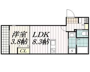 VasaPark蘇我【2階】の間取り