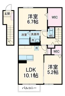 セレーネTM【1階】の間取り