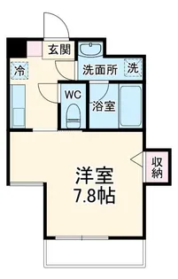 グリーンピュア小手指【2階】の間取り