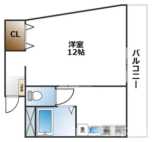 KSプラザ【7階】の間取り