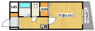 プレイス西田【3階】の間取り