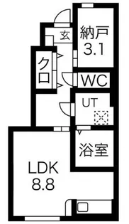 Repren(ルプラン)【1階】の間取り
