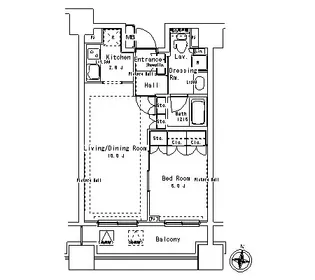 東京都文京区湯島3【マンション】の間取り