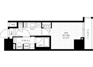 ステージグランデ文京白山【5階】の間取り