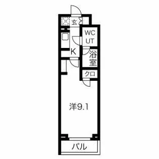 スカイコートパレス小竹向原【1階】の間取り