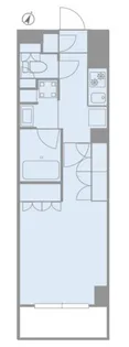 東京都新宿区高田馬場4【マンション】の間取り
