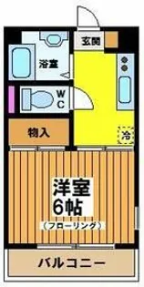 ハイツ双葉【2階】の間取り