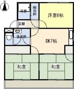 大橋ビル【3階】の間取り