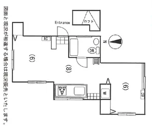 ランドハイツII【2階】の間取り