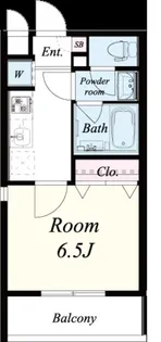 ソフィアコート長居公園【1階】の間取り