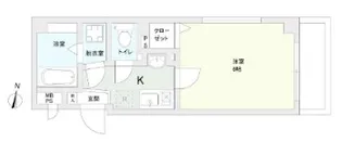 カッシーナ本所吾妻橋【1階】の間取り