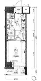 グランスタイル浅草【3階】の間取り