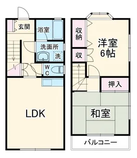 神奈川県秦野市平沢【一戸建】の間取り