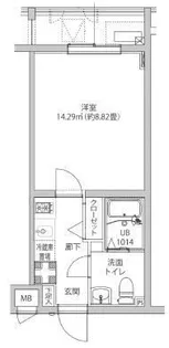 東京都文京区水道1【マンション】の間取り