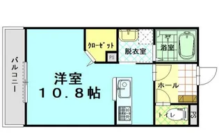 広島県福山市明神町1丁目【マンション】の間取り