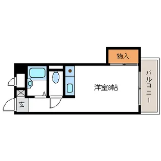 オークヒル東篠崎B棟【4階】の間取り