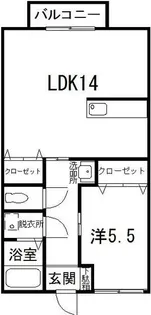 ウッディハウス VII【1階】の間取り
