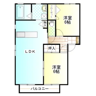 ヴィラステラ【2階】の間取り