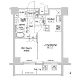 東京都文京区春日1【マンション】の間取り