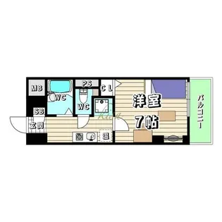 アーバンポイント川名本町【4階】の間取り