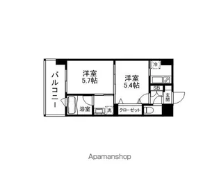 エンクレストNEO博多駅南【10階】の間取り