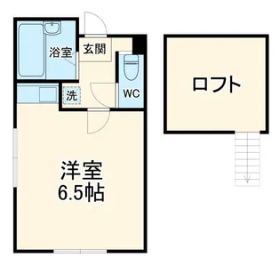 ロッシェル南台1【2階】の間取り