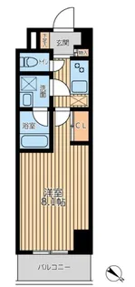 CityLuxYokohama【6階】の間取り