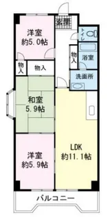 ヴィクトリー88【3階】の間取り
