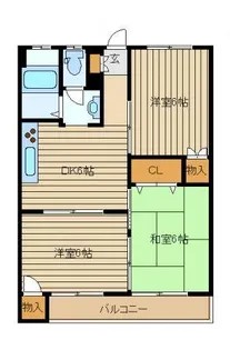 ルミエール山合【1階】の間取り