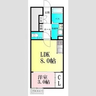 プログレス【1階】の間取り