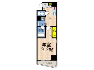 アプリーレ三宮磯上公園【5階】の間取り