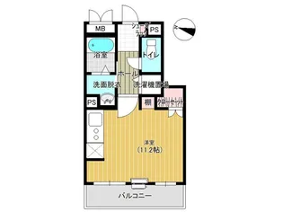 メゾンセリジエ【3階】の間取り