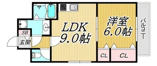 アリアンナ武庫之荘【2階】の間取り