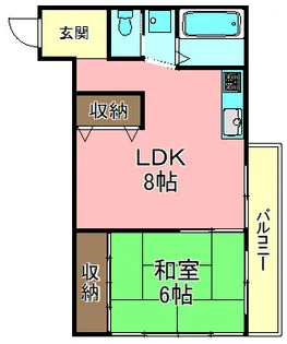 東京都足立区西新井栄町3【マンション】の間取り