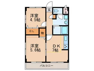 メゾン・ド・ルミエール【3階】の間取り