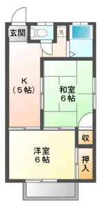 立石ハイツ【2階】の間取り