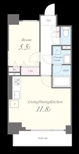 Gran Avail扇【7階】の間取り